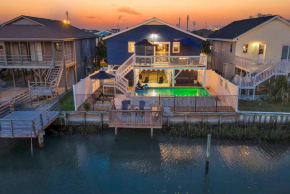 New! Water Views! Heated Pool! 4 min walk to Beach